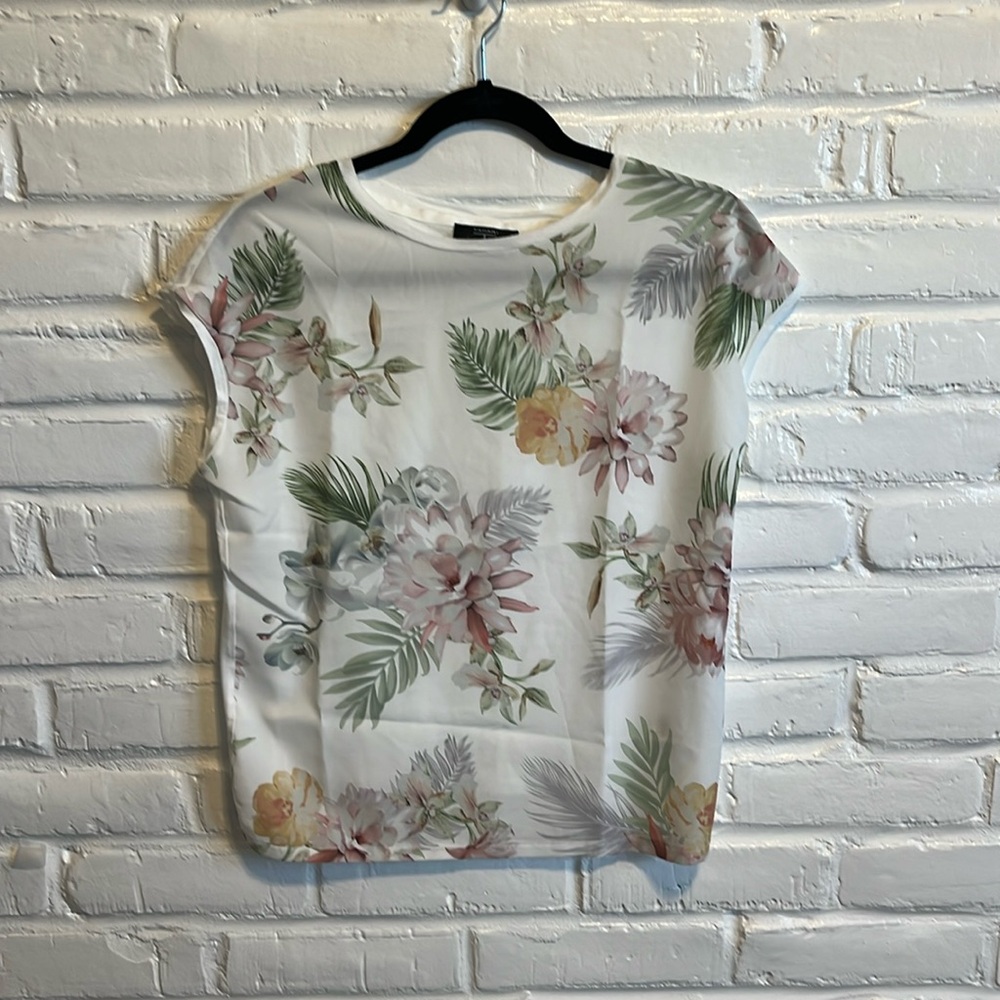 Tahiti floral tank
